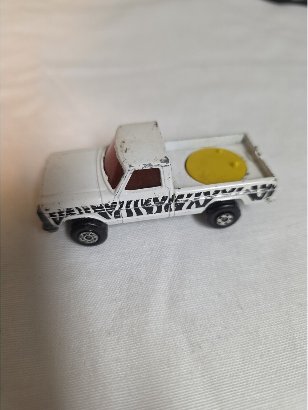 Matchbox Lesney Rolamatics 57 Wildlife Truck white 1973